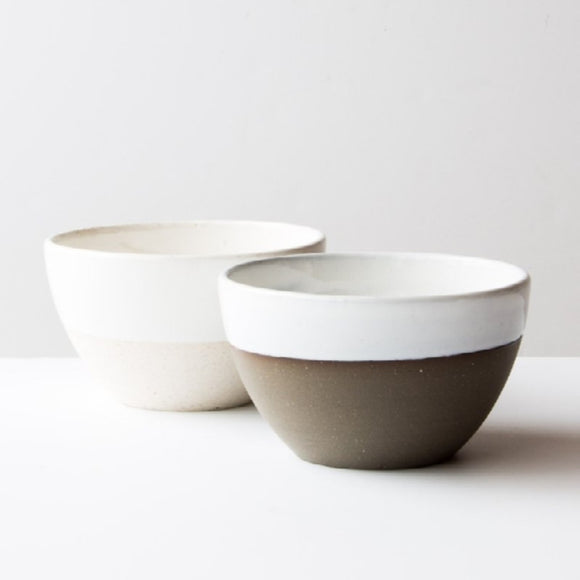 handmade ceramic soup bowl made in Canada Atelier Trema in Edmonton